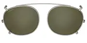 Serengeti Laerry Clip-On Only Polarized SS603001 Men's Sunglasses Gold Size Standard