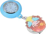 [BESTYASH] 1pc Nurse Table Glow Carabiner Watch Fake Watches for Nurses Mini Customer Light Cute Lanyard Watch Women Ladies Fob Goose Vintage Watch Nurse Badge Pocket Watch Alloy