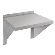 Vogue Stainless Steel Microwave Shelf Large - Kitchen Wall Shelves (CB912) - CB912