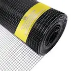 24in x 50ft 1 inch Hardware Cloth 16 Gauge Black Vinyl Coated Welded Wire Fen...