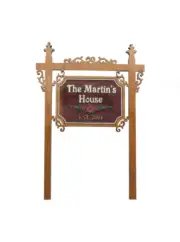 1:12 Scale Miniature Dollhouse Hand painted Personalized Sign