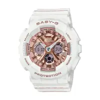 在飛比找PChome24h購物優惠-【CASIO】卡西歐 Baby-G 活力學院風 菱格紋 百米