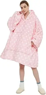 [Costume Bay] Adult Oversized Wearable Blanket Hoodie | Hooded Blanket | Oversized Hoodie Blanket for Women & Men | Fleece Comfy Giant Warm Sweatshirt Ultra Plush