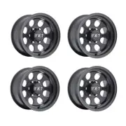 Mickey Thompson 90000001792 Classic III Black 2,500 Max Load 16X8 4 Set Wheels