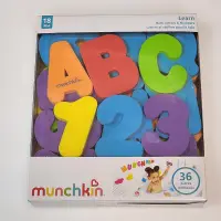 在飛比找蝦皮購物優惠-Munchkin字母數字洗澡玩具學習組