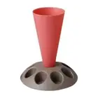 C-Piping Bag Stand, Piping Bag Holder with 8 Slots Nozzles, Plastic Pastry5023