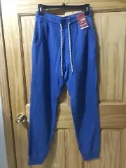 Arizona Jogger Men's Pants Taper Fit Elastic Cuffs Blue Size Small (TW-3943)