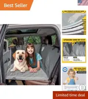 Tough 1200D Rip-Stop Dog Back Seat Extender for Truck,Durable, Hair-Resistant...
