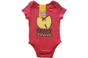 Wu-Tang Clan - Wu-Tang Kids 0-3 Months Babywear - Red