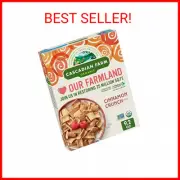 Cascadian Farm Organic Cinnamon Crunch Cereal, Whole Grain Cereal, 9.2 oz