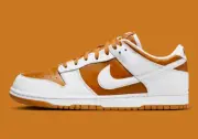 Nike Dunk Low QS CO.JP Reverse Curry White Dark Curry FQ6965-700 sz 9.5 Men's