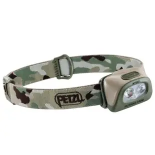 【PETZL】TACTIKKA +RGB 超輕量戰術頭燈/350流明.IPX4防水.LED頭燈(E089FA01 迷彩)