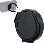 JJC Auto Open-Close Lens Cap Lens Protector Cover for Ricoh GRIII GR Mark III GR3 GR 3 HDF Camera