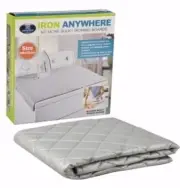 NEW IRON ANYWHERE IRONING MATS CAMPING TRAVEL EASY STORAGE FOLDABLE