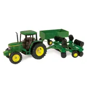 John Deere 6410 Tractor With Barge Wagon And Disk 1:32