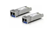 Ubiquiti UniFi 2 Pack (Orgional UI Pack), 10 Gbps Single-Mode Optical Module,Single-mode, Fiber Transceiver, Duplex LC Connect, Up to 10 km, 2Yr Warr