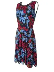 Alannah Hill Dressed in Blue Dress 6 RRP $529