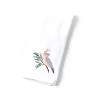 Pilbeam Living Cotton 65cm Galah Hand Towel Home/Bath Face Washer Cloth WHT/Pink