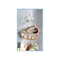 在飛比找i郵購優惠-【自然精品屋】天然海洋貝殼風鈴，浪漫峇厘島海洋風情風鈴，扇貝
