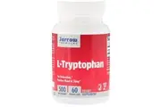 Jarrow Formulas L-Tryptophan Relaxation Positive Mood & Sleep - 500mg, 60 Veggie Caps