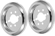 INOOMP 2pcs Gas Stove Knob Base Smooth Rotating BBQ Replacement for Griddle and Oven Stylish Finish Cooktop Control Knobs for Accurate Flame