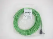 New Murr Elektronik 7000-21021-7901000 M12 Male 90 X Coded Connector 10M Cable
