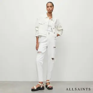 【ALLSAINTS】HAILEY 高腰直筒破壞水洗牛仔褲 WE048Y(直筒版型)