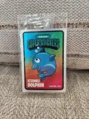Determined Dolphin| Veefriends Road To Veecon SHIMMER Super Sticker | Limited/99