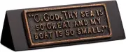 President John F. Kennedy Oval Office Desk Plaque, a Fisherman’S Prayer ( Gift B