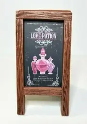 Geek Gear Wizardry Harry Potter Love Potion Chalk Style Sandwich Sign Rare NIB