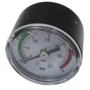 Game 4G5001 pressure Gauge for Sandpro 75, Replacement gauge small threads