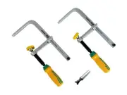 Microjig MATCHFIT 2 Piece Set Dovetail Clamps Plus TT 14-degree 1/2" Router Bit