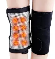 [Generic] Thermal Knee Warmers - Portable Support Knee Wraps - Heated Knee Brace, Fast Heating Knee Warmers, Elastic Knee Heater for Shoulders, Knees, Elbows and More