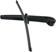 Rear Windshield Wipers Blade Arm Set for Volkswagen Golf 6 7 MK6 MK7 VW GTI 2010-2021 Back Glass Wiper Arm Blade Replacements, All Seasons Fit