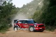 WRC Rally Italia Sardegna 2011 Kris Meeke Mini WRC Action Motor Racing Old Photo