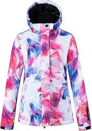 [Bciopll] Snow Suit Women's Snowboard Clothing Set Winter Thicken Costumes Outdoor Snow Coat + Ski Bibs Pants