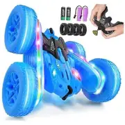 Remote Control Car,RC Cars with Sides Light Strip and Blue-led