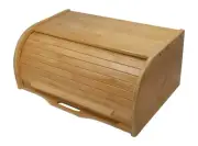 Large bread box bread basket wooden box storage boxes kitchen counter organiz...