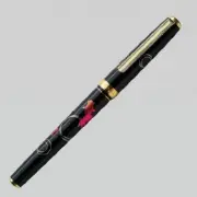 PLATINUM X HAKUICHI fountain pen size M " Goldfish " gold leaf 18k A113-01014