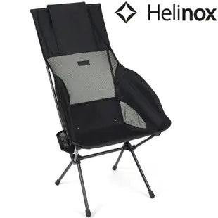 Helinox Savanna Chair 輕量高背椅/DAC露營椅 Blackout Edition 純黑 11176