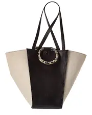 Mulberry Rider Mini Canvas & Leather Tote
