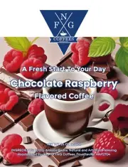 FNG Coffees-Chocolate Raspberry- DECAF- Ground or Whole Bean- 16 oz- Valentine's