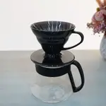 【P.R. CAFE】 HARIO｜V60手冲濾杯玻璃壺組 錐形濾杯 耐熱玻璃 日本製 原廠正貨