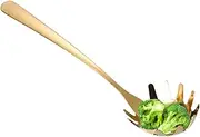 Pasta Spoon With Teeth - Stainless Steel Spaghetti Server With Non Slip Handle, Heat Resistant And | Fork Pasta Easy Grip For Serving Noodles, Dishwasher Ustensi