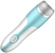 Silent Electric Clipper for Baby Rechargeable Hair Trimmer Feature Waterproof White Trimmer Bin