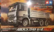 Tamiya 56361 1/14 RC Mercedes Benz Arocs 3348 6x4 Tipper Truck Red Cab Edition