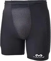 [McDavid] Hex Sliding Padded Compression Short | Designed for Playing Basketball, Rugby and Handball | Adult and Junior