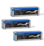 Medline SilvaSorb Silver Antimicrobial Wound Gel, 1.5 oz. Tube- 3 Pack