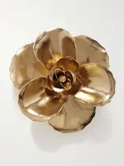 [Jennifer Behr] Jennifer Behr - Gladiolus Gold-plated Brooch - One size One size Gold