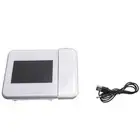 LED Digital Projection Alarm Clock Temperature Desk Time Date Display7562